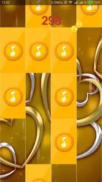 Piano Tiles Gold Romantic Screen Shot 3