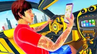 Taxi Simulator Games Taxi Game Screen Shot 2