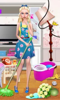 Fashion Doll - House Cleaning Screen Shot 3