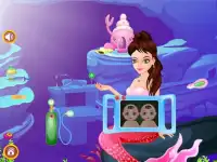 Cô gái trò chơi Mermaid bé Screen Shot 3