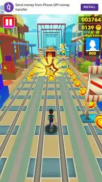 Super Subway Surf : Dash Run Screen Shot 1