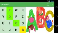 A game in ABC for kids Screen Shot 5