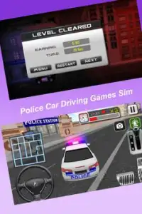 Police Car Driving Games Sim Screen Shot 0