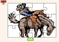 Horses Jigsaw Puzzle Free Game Screen Shot 0