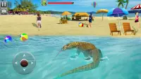 Komodo Dragon Simulator - Animal Game 2019 Screen Shot 1