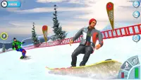 स्नोबोर्ड डाउनहिल स्की: स्केटर ब्वॉय 3 डी Screen Shot 2