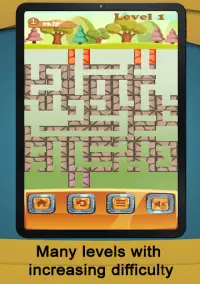 Rabbit Tunnel - Path Puzzle game Screen Shot 11