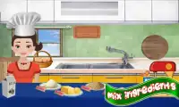 permainan pembuat pizza mini & memasak dapur Screen Shot 2