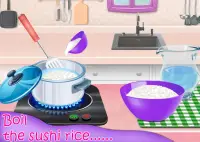 Tasty Sushi Recipe Master -Cooking at Home Kitchen Screen Shot 1