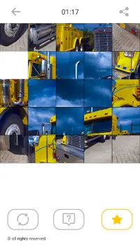 uzzle di camion: giochi di mosaico intelligenti Screen Shot 3