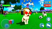 आभासी पिल्ला कुत्ता सिम्युलेटर: प्यारा पालतू खेल Screen Shot 4