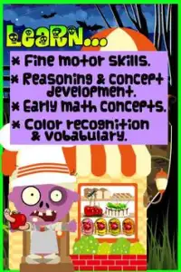 Zombie Game for Kids Screen Shot 2