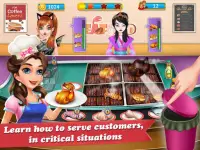 Princess Cooking Cafe Stand - Cafe Simulation game Screen Shot 3
