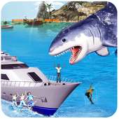 Blue whale : Angry Shark Sim 2018