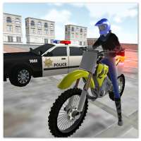 Game Polisi Balap Motocross