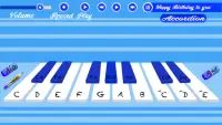 Boy Piano : Blue Piano Screen Shot 3