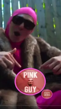 Pink Guy Button Screen Shot 0