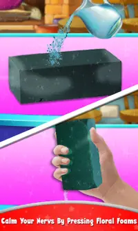 Satisfazendo Floam Slime Maker com Espuma Floral Screen Shot 1