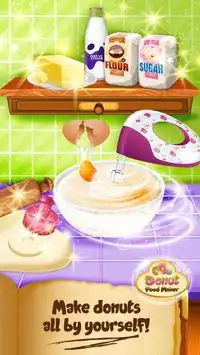 Donut Food Maker - Cooking Games Screen Shot 1