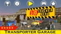 سائق شاحنة البطل - لعبة 3D Screen Shot 10