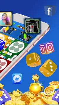 Mega Ludo™ Multiplayer with Voice and Text Chat Screen Shot 2