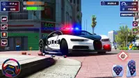 Polizeiauto-Verfolgungsjagd 3d Screen Shot 0