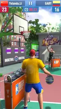 3D Basketbol atışı Screen Shot 3