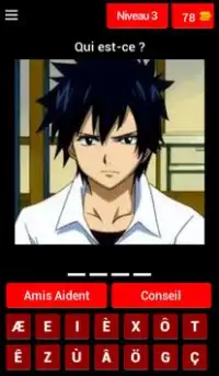 Guess Pic: Fairy Tail FR Screen Shot 2