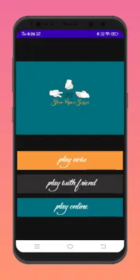 Stone Paper Scissor Screen Shot 1