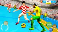 Indoor Soccer Futsal 2021-Football League Game Screen Shot 0