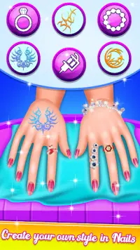 Trending Nail Art Salon Screen Shot 1