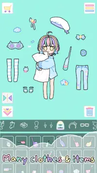 Pastel Girl : Dress Up Game Screen Shot 5