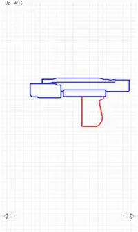 Learn to Draw Weapons Screen Shot 1