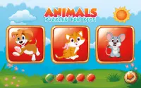Puzzles for kids Farm Animals Screen Shot 6