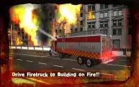 Modern Fire Driver Truck 3D Screen Shot 6