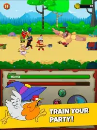 Chicken Chaser: Thumb Action RPG Screen Shot 5