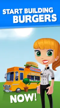 Sky Burger 🍔 Endless Hamburger Stacking Food Game Screen Shot 9