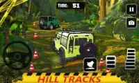 Внедорожник Jeep Driving - 4 × 4 внедорожника Screen Shot 3