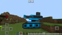 Blitz Army Tanks. MCPE Mod Screen Shot 1