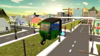 Tuk Tuk Rickshaw Flying Sim 3D Screen Shot 0