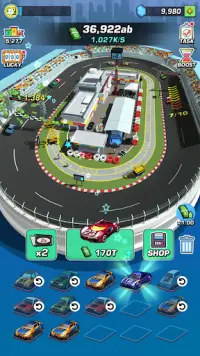 Idle Car Racing Screen Shot 2