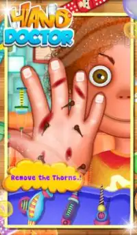 يد طبيب - لعبة الاطفال Screen Shot 3