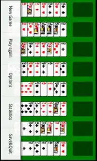 Simple Freecell Solitaire Screen Shot 1
