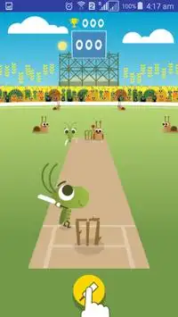 Cricket Doodle Game Screen Shot 2