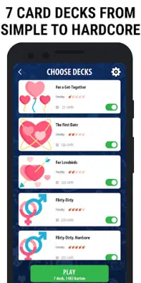 Truth or Dare App Dirty - Game for Couples & Party Screen Shot 3