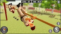 MARCOS विशेष बल Military training obstacle games Screen Shot 1