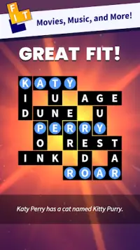 Flow Fit - Word Puzzle Screen Shot 1