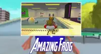 Sim  Frog Game Amazing Adventure shark TOWN Screen Shot 0