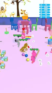 Toys Fight! Bears and Rabbits Screen Shot 4