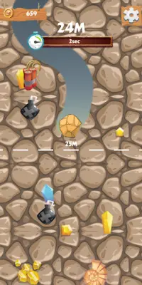 Dig The Ball to Cart – Lumber Jack Idle Clicker Screen Shot 4